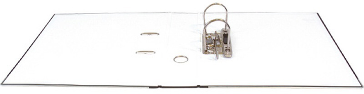 Segregator Office Products Officer z szyną PP A4 7.5 cm czerwony (5901503650813) - obraz 3