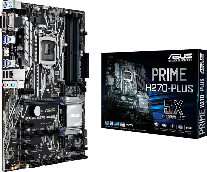 Corei7 7700k ＋マザーボードASUS PRIME H270-PLUS Материнская плата Asus Prime H270-Plus (s1151, Intel H270, PCI