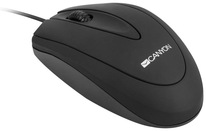 Проводная мышь Canyon CNE-CMS1, 1000 DPI, 1.8 м Black - изображение 2