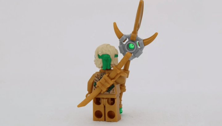 Фигурка Lego Ninjago Ninja Golden Oni Lloyd paper bag 892297 1шт - изображение 3