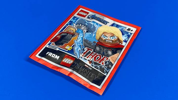 Конструктор Lego Фігурка Marvel Thor Paper Bag Super Heroes 242403 sh0804 - изображение 3