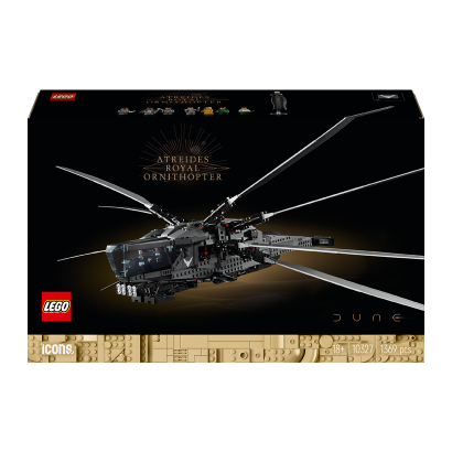 Конструктор Lego Дюна. Королевский Орнитоптер Атридов Icons 10327 - Фото 1 Конструктор Lego Дюна. Королевский Орнитоптер Атридов Icons 10327 - изображение 1