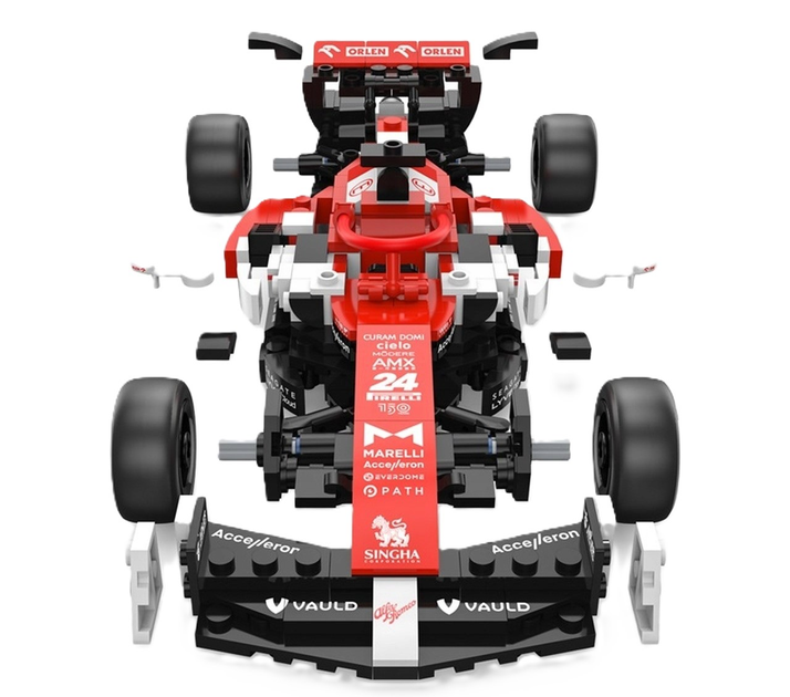 Zestaw klocków Rastar Alfa Romeo F1 C42 1:24 340 elementów (6930751323520) - obraz 2