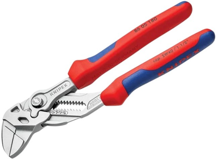 Szczypce nastawne-klucz Knipex SB 180 mm (86 05 180 SB) - obraz 3
