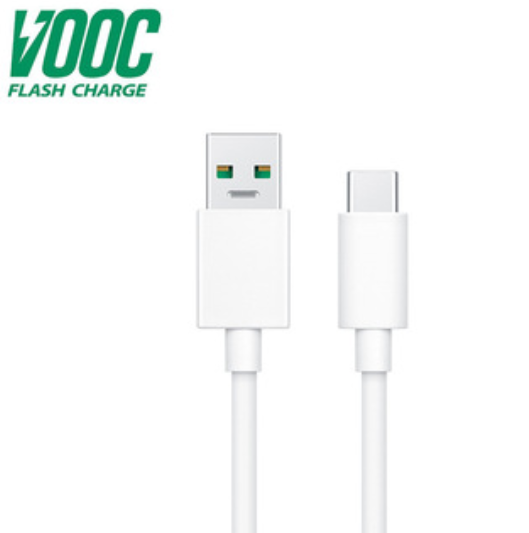 Кабель VOOC Flash Charge для Oppo 30W / 5V-6A 1m USB на Type-C / USB-C (DL129) (white) - Фото 5 Кабель VOOC Flash Charge для Oppo 30W / 5V-6A 1m USB на Type-C / USB-C (DL129) (white) - изображение 5