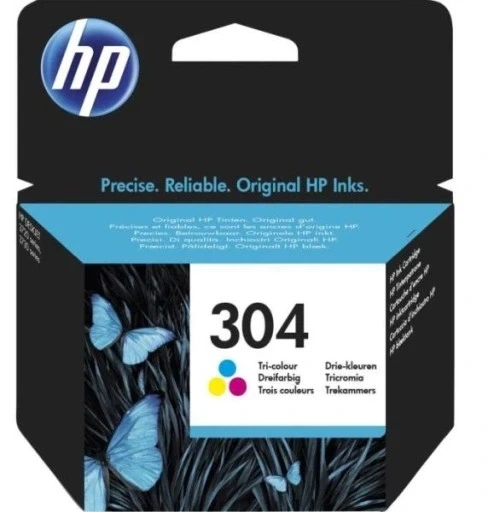 Оригінальні кольорові чорнила HP N9K05AE 304 для принтерів - изображение 2
