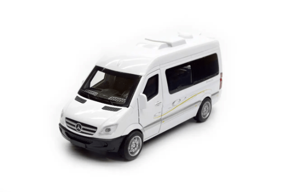 Микроавтобус TK Union Group 14 см Mercedes-Benz 1:32 белый TK-1788-1 - изображение 2