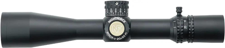 Приціл Nightforce ATACR 4-20x50 F1 ZeroS 0.1Mil сітка TReMoR3 з підсвічуванням - зображення 1