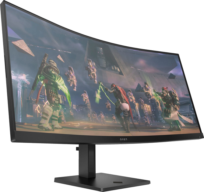 Монитор 34" HP OMEN 34c VA 165 Гц 1 мс 1500R AMD FreeSync Premium колонки Черный (780K8E9) - изображение 2