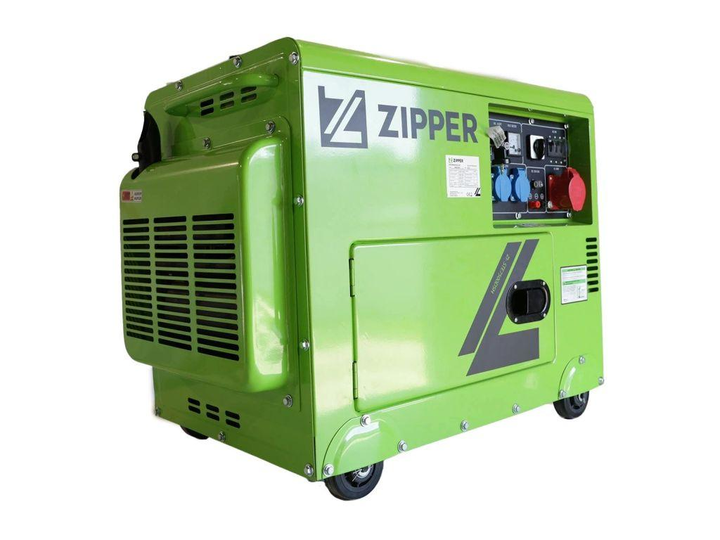 Дизельный генератор Zipper ZI-STE7500DSH + газовая плитка Orcamp CK-505 + электрический обогреватель Gardyer - изображение 2