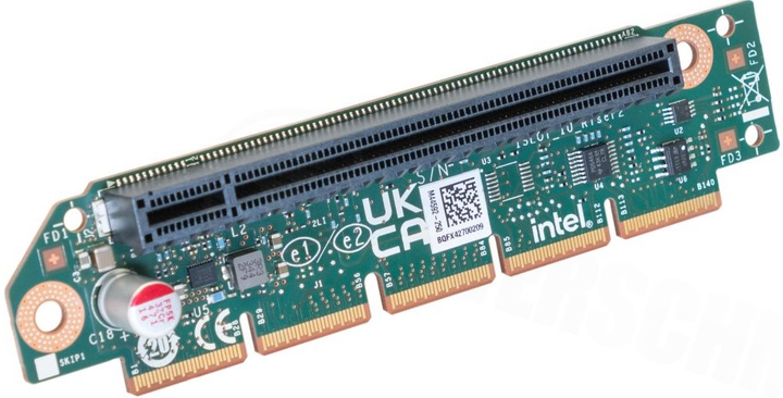 Riser Intel 1U PCIe 5.0 x16 (x16) (FCP1URISER2) - obraz 2