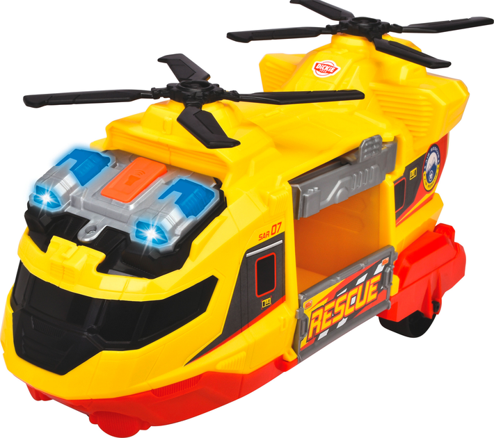 Funkcjonalny helikopter Dickie Toys Służba ratownicza (4006333088636) - obraz 3