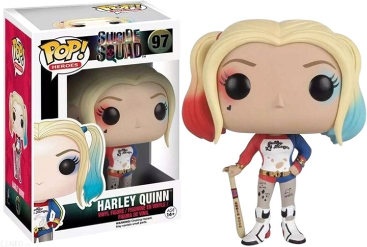 Figurka Funko Pop! Heroes Suicide Squad 97 Harley Quinn 9 cm (849803084011) - obraz 1