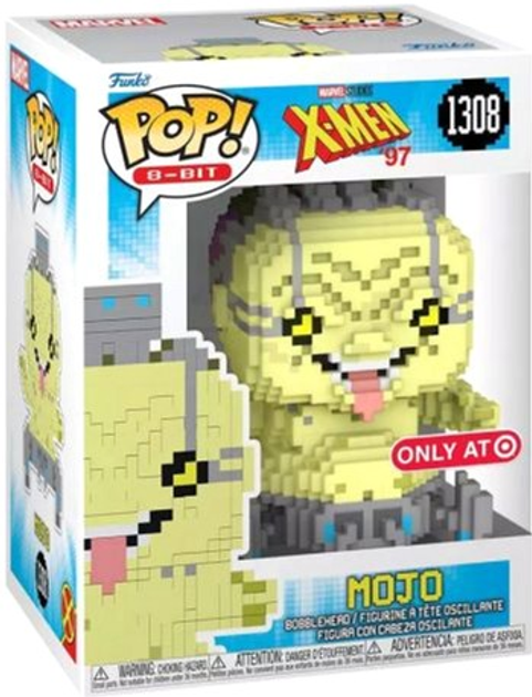 Фігурка Funko Pop! 8-Bit X-Men 97 Mojo 1308 Bobble-Head (889698744454) - зображення 2