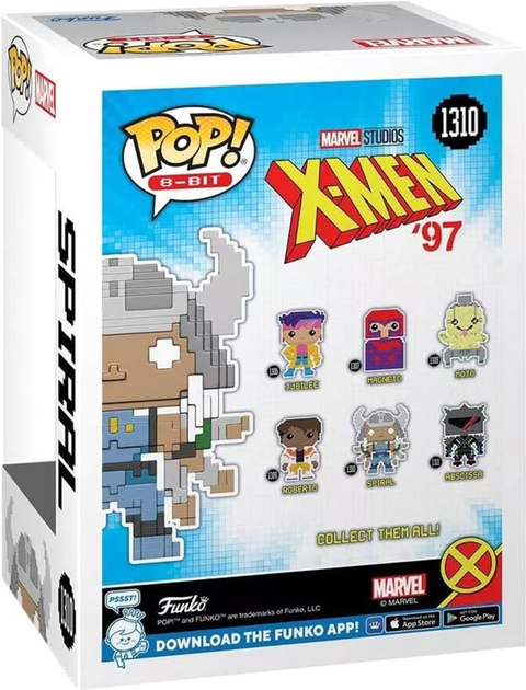 Фігурка Funko Pop! 8-Bit X-Men 97 Spiral 1310 Bobble-Head (889698744478) - зображення 2