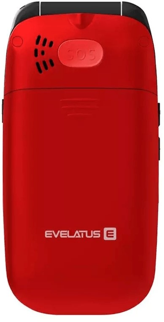 Telefon komórkowy Evelatus Wave 2 DS Maroon Red (4752192017941) - obraz 5