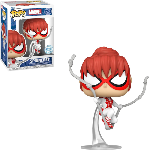 Figurka Funko Pop! Marvel Spider-Man Spinneret 1293 (889698745277) - obraz 3