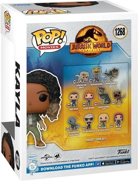 Фігурка Funko Pop! Movies Jurassic World Dominion Kayla 2022 1268 (889698673488) - зображення 3