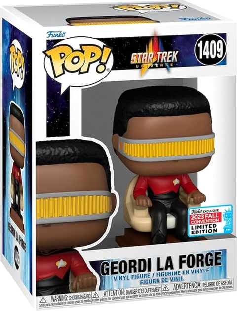 Figurka Funko Pop! Star Trek Universe Geordi La Forge 1409 (889698742726) - obraz 1