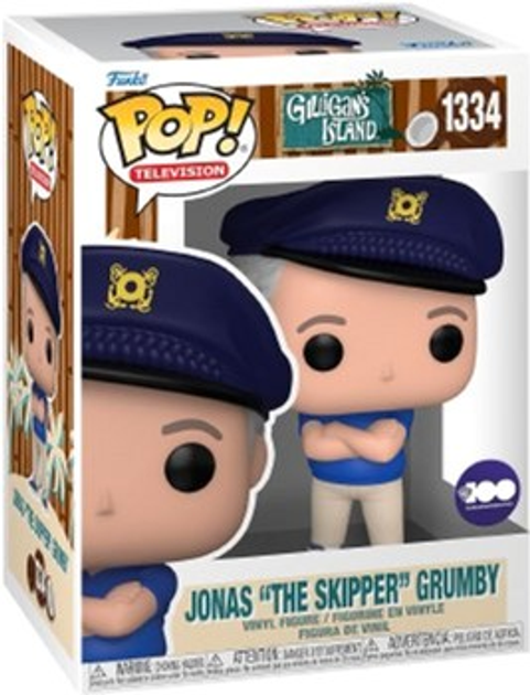 Figurka Funko Pop! Television Gilligans Island Jonas The Skipper Grumby 1334 (889698707640) - obraz 1