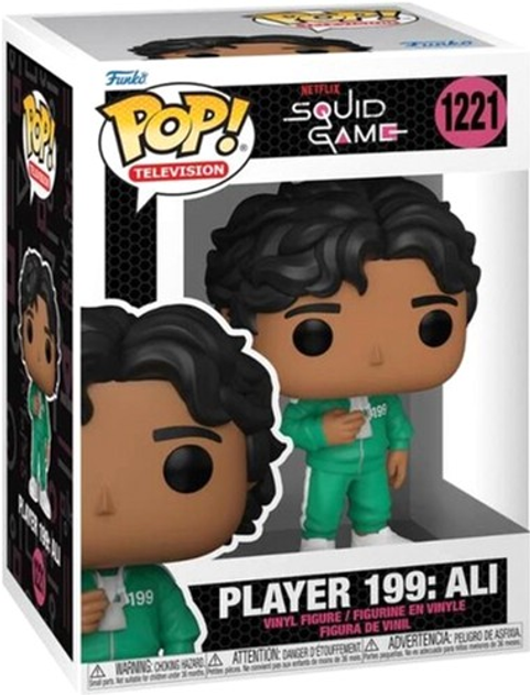 Фігурка Funko Pop! Television Squid Game Player 199 Ali 1221 (889698647946) - зображення 1