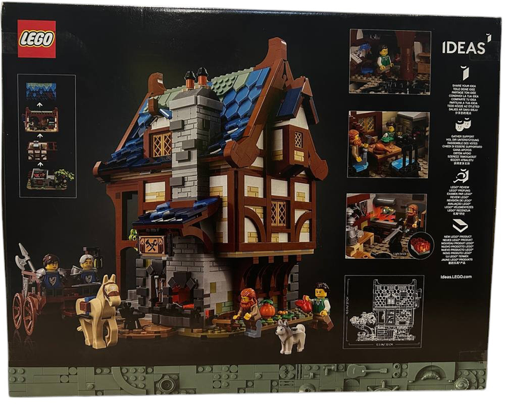Конструктор LEGO Ideas Середньовічна кузня 2164 деталі (21325) (5702016911985) (955555908586272) - Уцінка - зображення 7