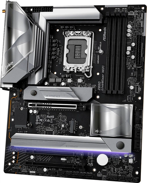 Płyta główna ASRock Z890 LiveMixer Wi-Fi (s1851, Intel Z890, PCI-Ex16) - obraz 3