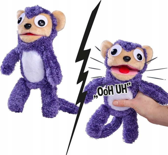 Maskotka SIMBA TOYS ScreamerZ Małpka 30 cm (4006592091378) - obraz 5