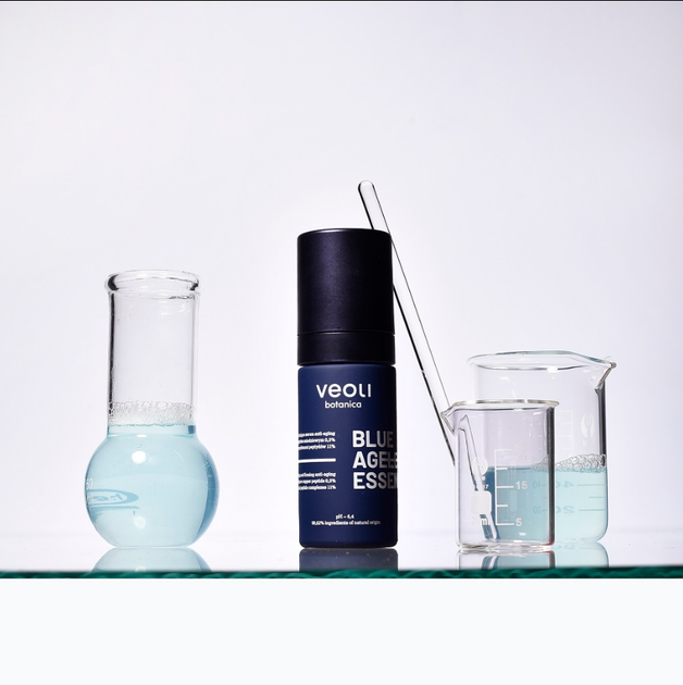 Сироватка для обличчя Veoli Botanica Blue Ageless Essence збагачувальна та зміцнювальна 30 мл (5907190822007) - зображення 6