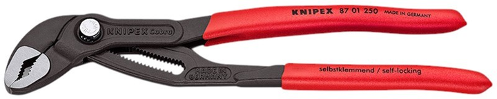 Szczypce do rur Knipex Cobra New Generation 250 mm (87 01 250 SB) - obraz 1