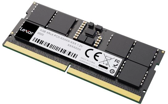 Оперативна памʼять Lexar DDR5-5600 32768MB SO-DIMM Black (LD5S32G56C46ST-BGS) - зображення 4