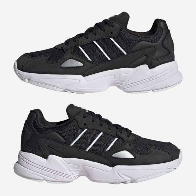 Buty sportowe damskie adidas Originals Falcon W IG8301 39.5 (6UK) Czarne (4066763878696) - obraz 6