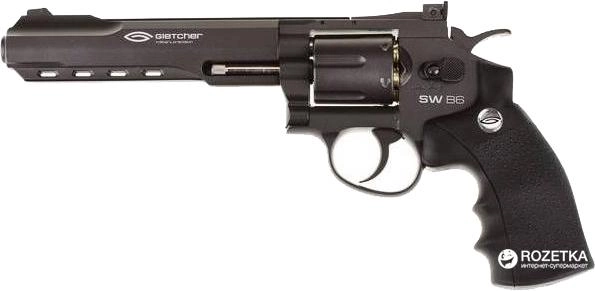 Пневматичний пістолет Gletcher SW B6 (40251) - зображення 1