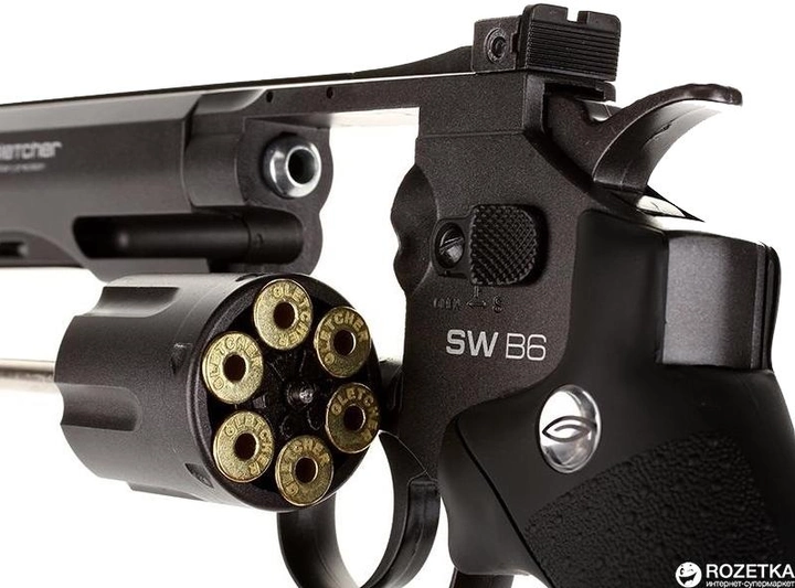 Пневматический пистолет Gletcher SW B6 (40251) - изображение 2
