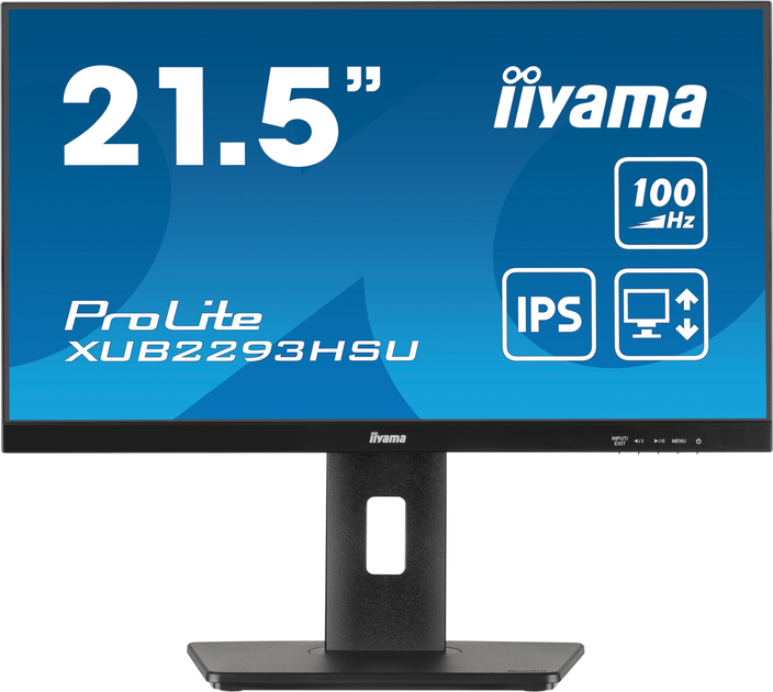 Монітор 21.5" Iiyama ProLite XUB2293HSU-B7 - зображення 1