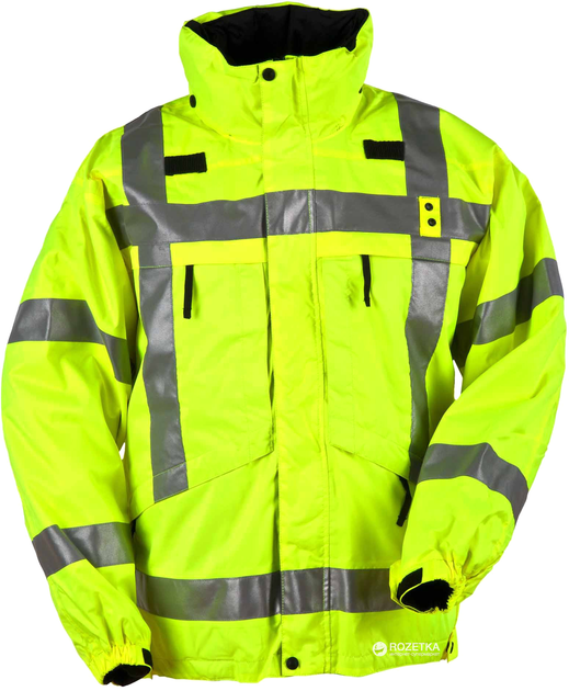 Куртка тактична 5.11 Tactical 3-in-1 Reversible High-Visibility Parka 48033 XL High-Vis Yellow (2000980390588) - зображення 1