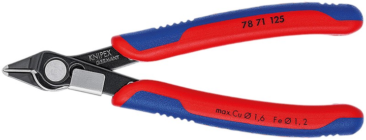 Кусачки Knipex Electronic Super Knips прецизійні 125 мм (78 71 125) - зображення 1