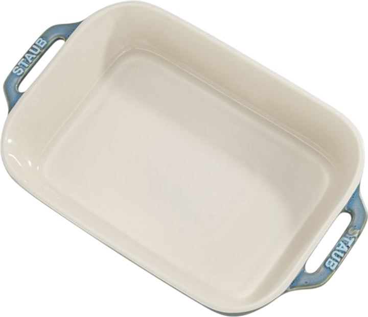 Zestaw form do pieczenia Staub Cooking prostokątnych antyczny turkusowy 2 szt (4009839367908) - obraz 3