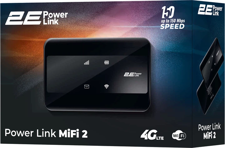 4G USB Wi-Fi-роутер 2E PowerLink MiFi 2 (694743655346) – фото