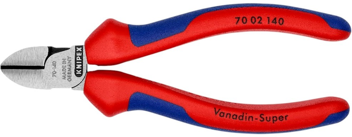 Szczypce Knipex boczne 140 mm (70 02 140) - obraz 1