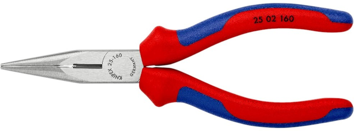 Szczypce Knipex półokrągłe wydłużone 160 mm (25 02 160) - obraz 1