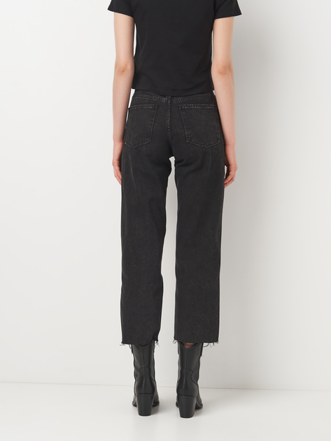 Джинсы Regular Fit женские Bershka 532819810p08 34 Темно-серые (KC1000000043837) 
