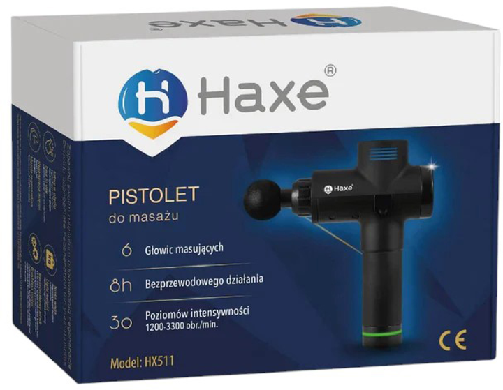 Масажер перкусійний HAXE HX511(5902696005114) - зображення 4