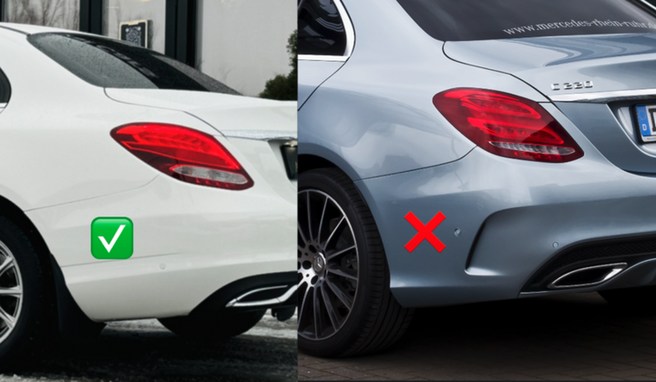 Брызговики Premium (4 шт) для Mercedes C-сlass W205 2014-2021 гг - изображение 3