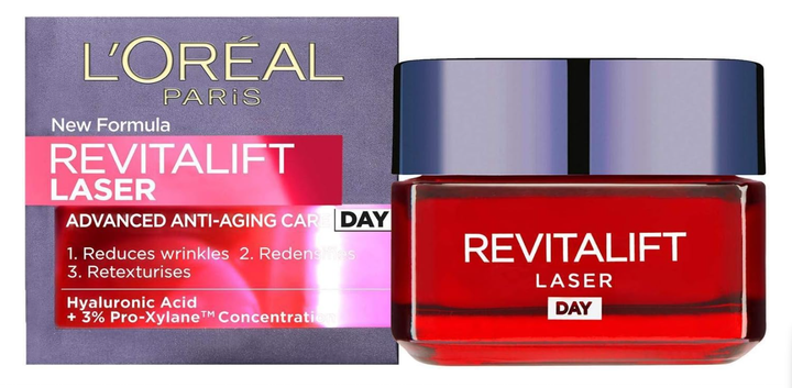 Денний крем для обличчя L'Oreal Revitalift Laser Anti-Ageing 50 мл (3600522248910) - зображення 3