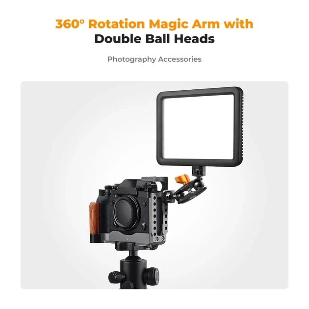 Шарнирный держатель с двойной шаровой головкой K&F Concept Magic Arm KF31.082 (2754) - изображение 7