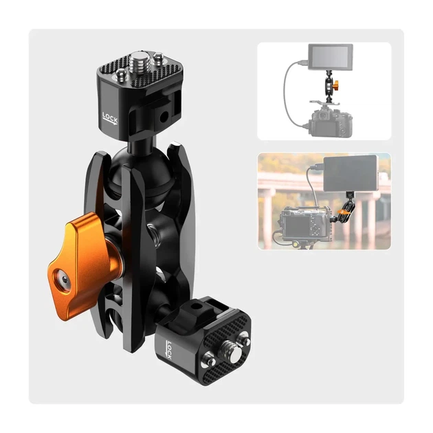 Шарнирный держатель с двойной шаровой головкой K&F Concept Magic Arm KF31.082 (2754) - изображение 3