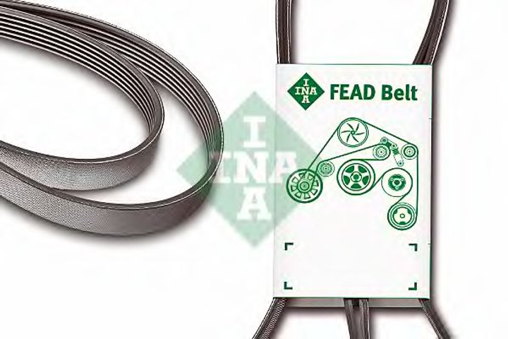 Ремінь генератора поліклиновий INA FB 6PK2100 Ina (FB6PK2100) - зображення 1