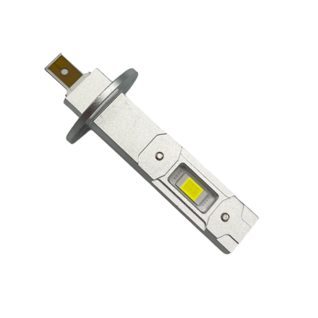 Автомобильные светодиодные LED лампы в фару головного света H1 12-24V радиаторное охлаждение M9 - изображение 2