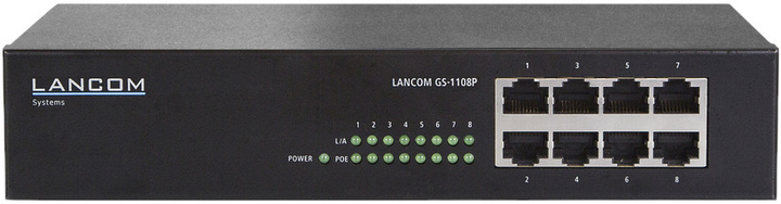 Przełącznik Lancom GS-1108P (4044144614309) - obraz 1